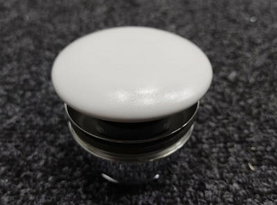 Донный клапан Kerasan Nolita 923359 click-clack Grigio matt для раковины