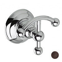 Nicolazzi Classica 1481 TB крючок двойной, тосканская латунь