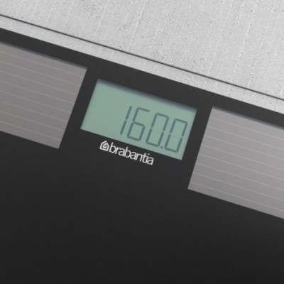 Brabantia 483103 весы для ванной комнаты, черные