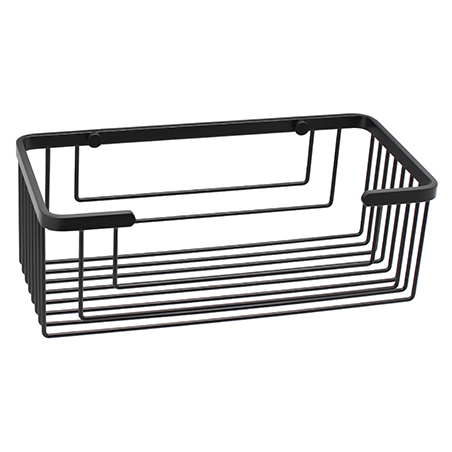 WasserKRAFT K-711BLACK полка металлическая, черная