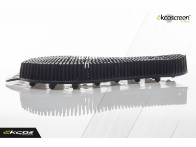 Экран сетка для писсуаров Ekcoscreen тёмно-зелёный с ароматом сосны 60 дней защиты