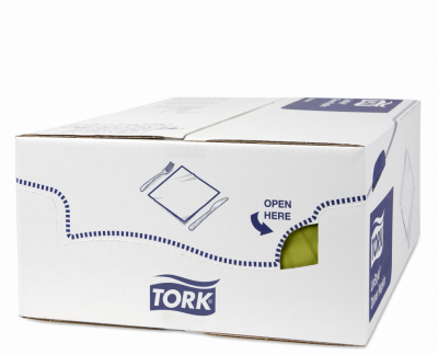Салфетки Tork LinStyle, Premium, 39х39 см, 1 сл, 50 листов, фисташковые