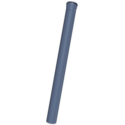 Труба канализационная DN 160, длина 2000 мм, 3-х слойная, шумопоглощающая, с раструбом PKEM, синий POLOPLAST POLO-KAL NG (P2065)