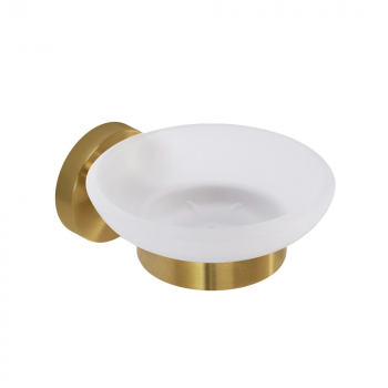 Мыльница для ванной Cezares Relax RELAX-SODS-BORO брашированное золото