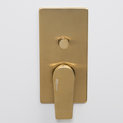 WasserKRAFT Aisch 5561 смеситель для ванны и душа, матовое золото