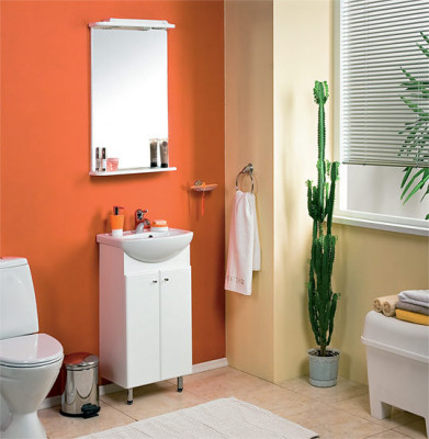 Акватон Мира 47 1A019802MR010 зеркало белое