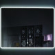 Зеркало в ванную Esbano 80 ESMI2073RDS с подсветкой с сенсорным выключателем с подогревом и часами  (ESMI2073RDS)