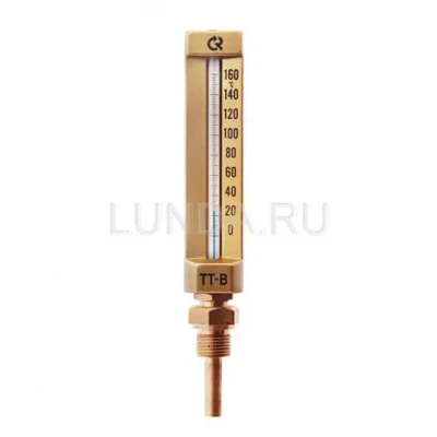 Промышленный стеклянный термометр прямой ТТ-В, Росма 00000002839