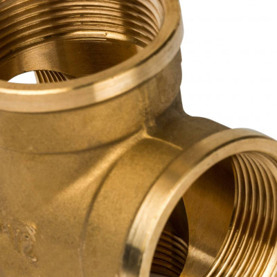 Крестовина STOUT латунь резьбовая ВВ 1"1/2 SFT-0030-000112