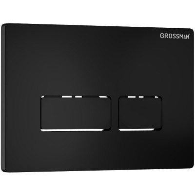 Клавиша смыва Grossman Pragma 700.K31.03.210.210 черная ABS-пластик