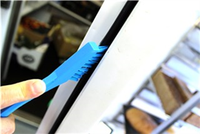 Щётка для чистки деталей, 205 мм, супер жёсткая