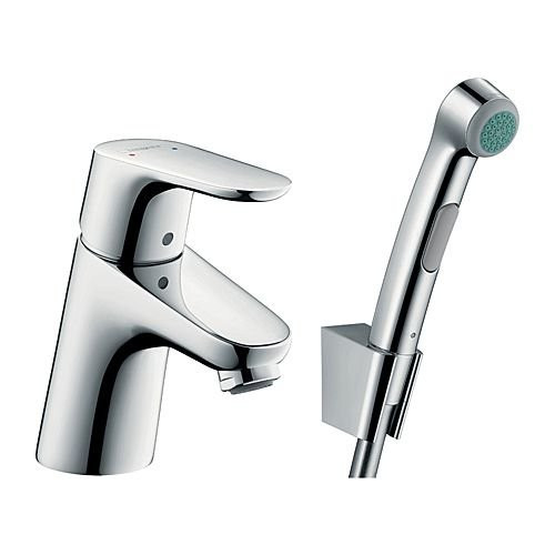 Hansgrohe Focus 31926000 смеситель для раковины с гигиеническим душем, хром
