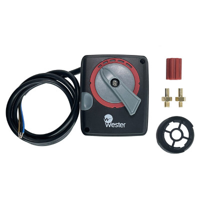 Привод Wester поворотный ARS6 3-точ. 220В, 6Нм, 90 гр, 60 сек. конц. Выкл