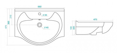 Комплект мебели Style Line Олеандр-2 65 Люкс белый