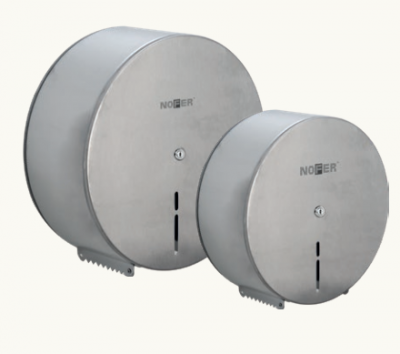 Диспенсер туалетной бумаги NOFER Inox 05001.XL.S, сталь/матовый