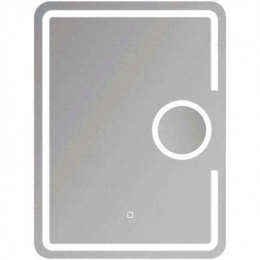 Зеркало Haiba 60 HB661 с подсветкой с сенсорным выключателем (стекло)