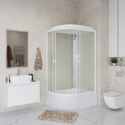 Душевая кабина Niagara Promo 120x80 R P120/80/40R/MT асимметричная