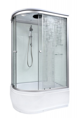 Душевая кабина без г/м Deto ЕМ 4511 110х80 см, поддон 45 см
