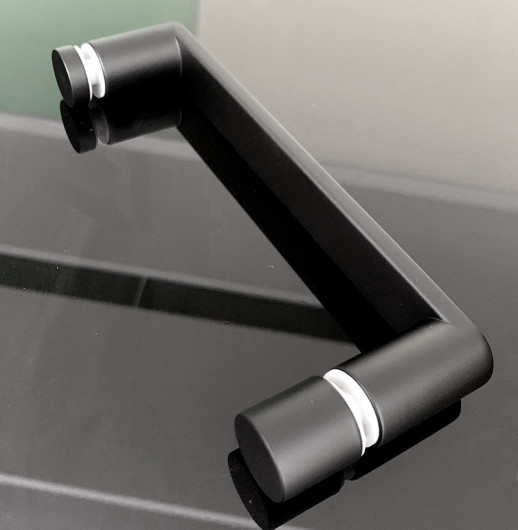 Душевой уголок ABBER Schwarzer Diamant AG01080B, 80х80 см