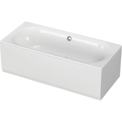 Акриловая ванна Cezares Metauro 180x80 METAURO-180-80-42-W37 без гидромассажа пристенная