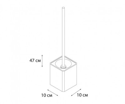 Ерш напольный Fixsen Tomy (FX-231-5), цвет синий - белый