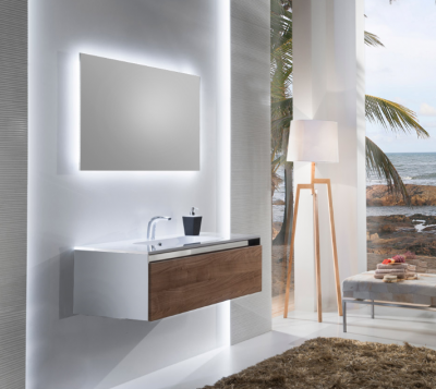 SanVit КУБЭ зеркало с подсветкой 70х60