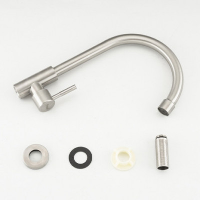 Кран для холодной воды Frap моно поворотный сатин (F41899-6)