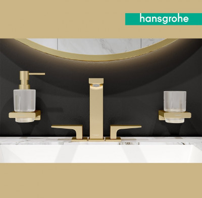 Крючок для халатов и полотенец Hansgrohe AddStoris 41742990 (золото)