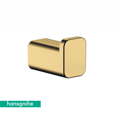 Крючок для халатов и полотенец Hansgrohe AddStoris 41742990 (золото)
