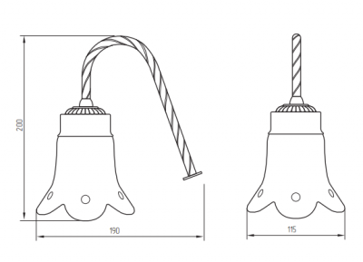 MIGLIORE Edera 16950 светильник для зеркала, золото