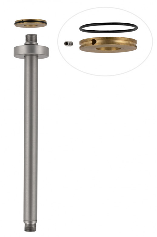 Отвод 347 N NPO ½" L=30cm для душевой головки REMER (347N30NPO)