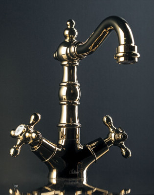 Boheme Tradizionale Oro 292 смеситель для раковины высокий, золото