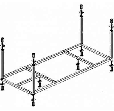 Каркас для акриловой ванны Cezares (EMP-170-80-MF-R) 170x80