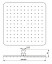 Ideal Standard IdealRain Cube L1 B0025AA верхний душ 300 мм, хром