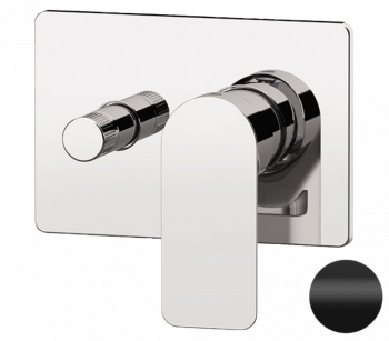 Смеситель для душа Remer Infinity I09HRGNO, черный матовый