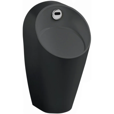 Писсуар подвесной Isvea Infinity 10NF92001-2N черный матовый, сенсорный, скрытый подвод воды