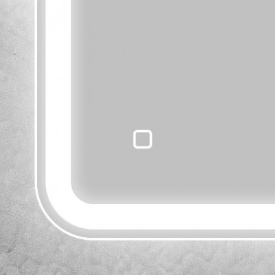 Зеркало с сенсорным выключателем и подогревом Belbagno spc-mar-800-800-led-tch-warm, 80 см