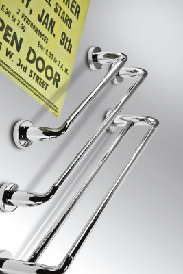 COLOMBO BASIC B2710 полотенцедержатель, хром