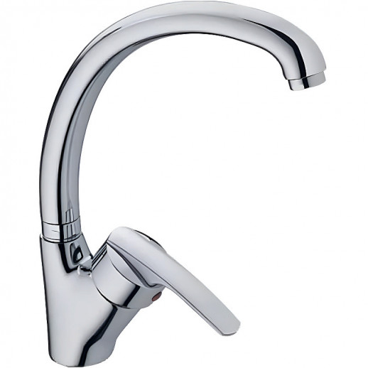 Смеситель для кухни Haiba HB4106 (латунь) хром