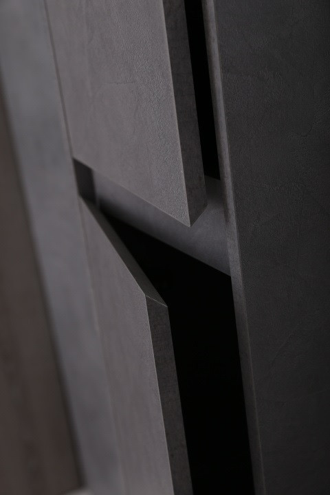 Шкаф подвесной, с двумя распашными дверцами с доводчиками BelBagno KRAFT-1600-2A-SC-PG-L