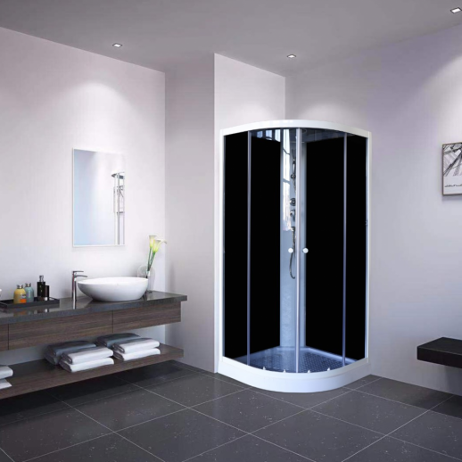 Душевая кабина Parly Classic Эконом EC831 80х80см, сектор, черный