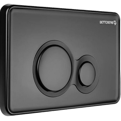 Клавиша смыва Bettoserb Sava Fix Slim Morava 40006459 черная пластик