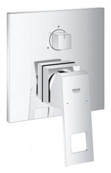 Внешняя часть смесителя для ванны GROHE Eurocube с переключателем на 3 положения, хром (24094000)