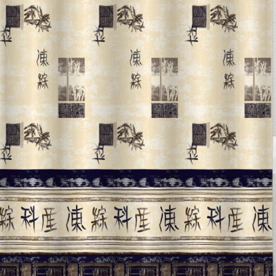 GFmark шторка для ванной без колец, 180 см x180 см, полиэстэр