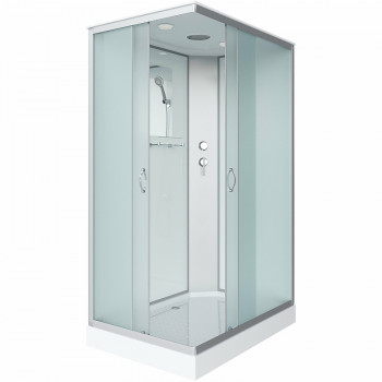 Душевая кабина Niagara Classic 100х80 NG-43085-14Q без гидромассажа прямоугольная угловая