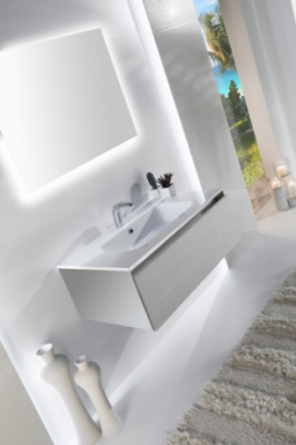 SanVit КУБЭ-1 тумба с раковиной 75 см