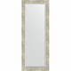 Зеркало настенное Evoform Exclusive 131х51 BY 1159 с фацетом в багетной раме Алюминий 61 мм  (BY 1159)