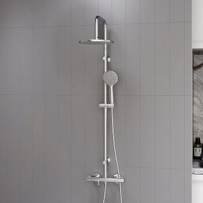 Душевая система Dorff Futura D0710500 с термостатом хром 3 режима