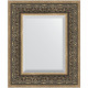 Зеркало настенное Evoform Exclusive 59х49 BY 3371 с фацетом в багетной раме Вензель серебряный 101 мм  (BY 3371)
