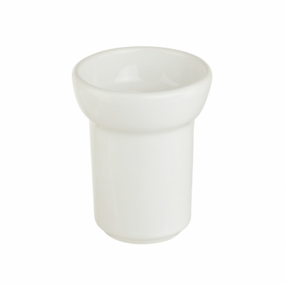 Мыльница и стакан в настольном держателе MIGLIORE Mirella 17325, керамика/золото